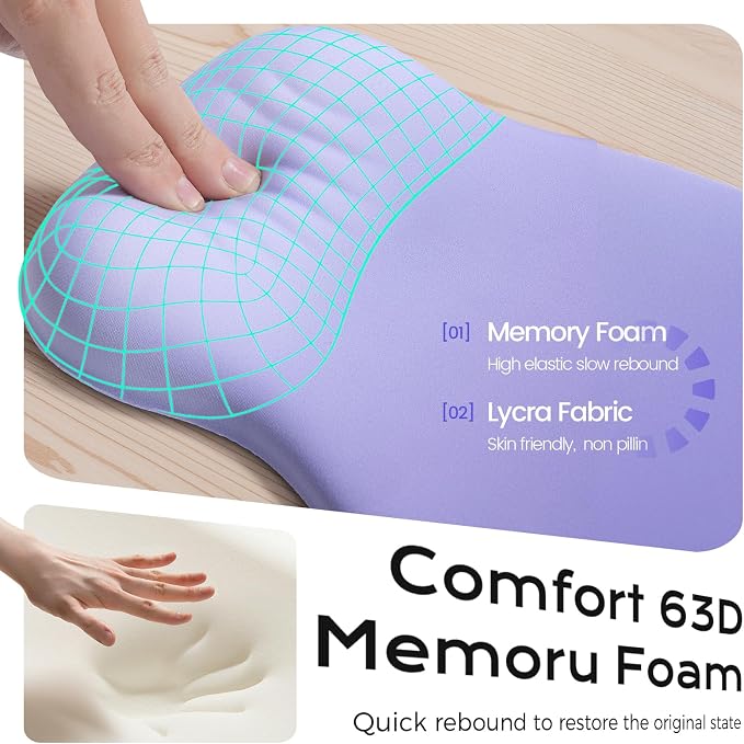 purple mouse wrist rest