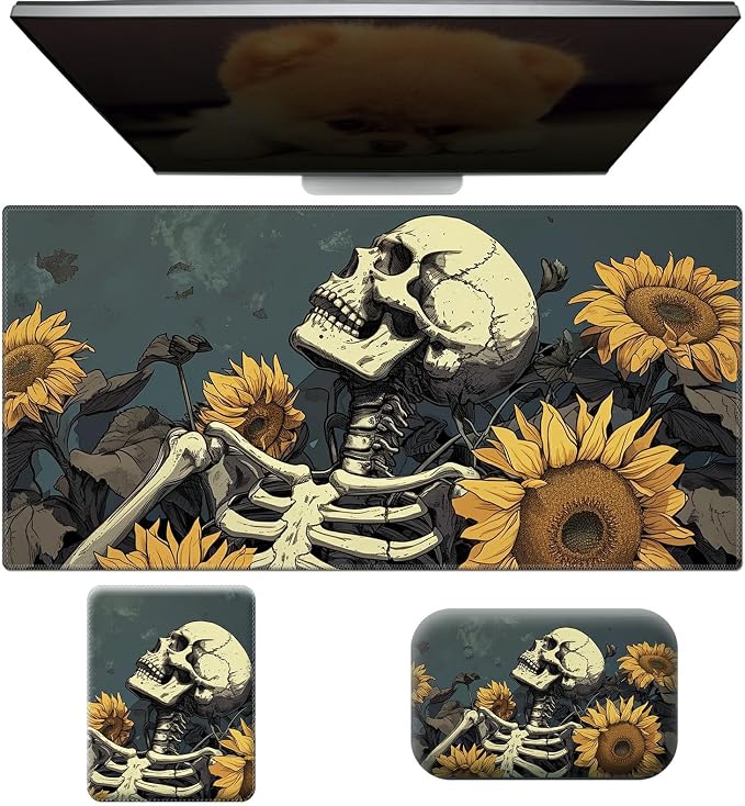 Sunflower Skull