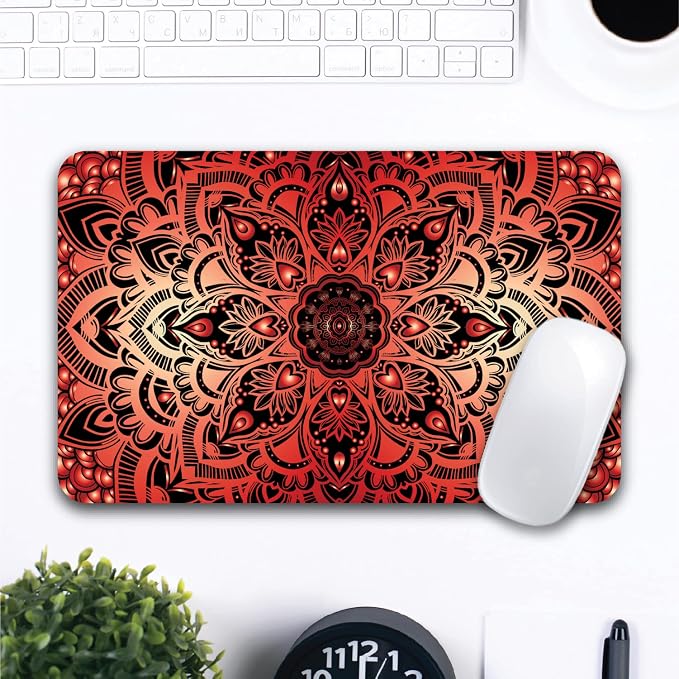 Mandala Heart Red