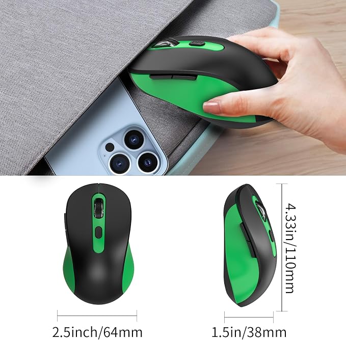 AT258-Green & Black