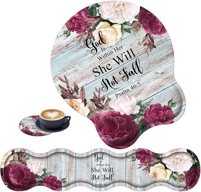Bible Flower Psalm 46-5