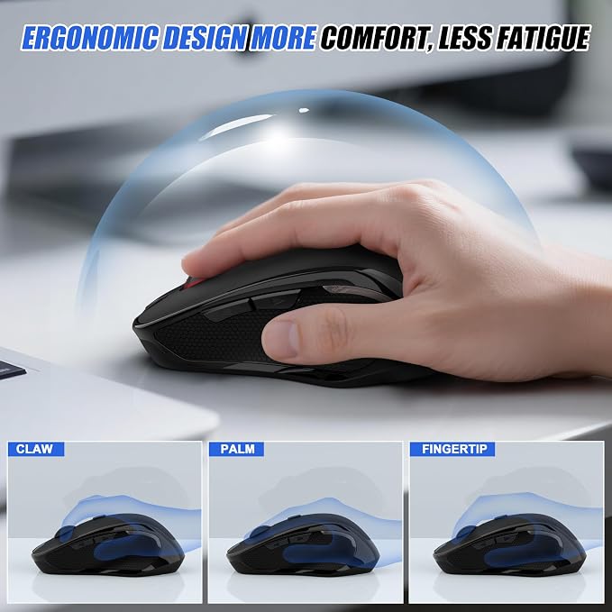 Bluetooth Wireless Mouse (Black)
