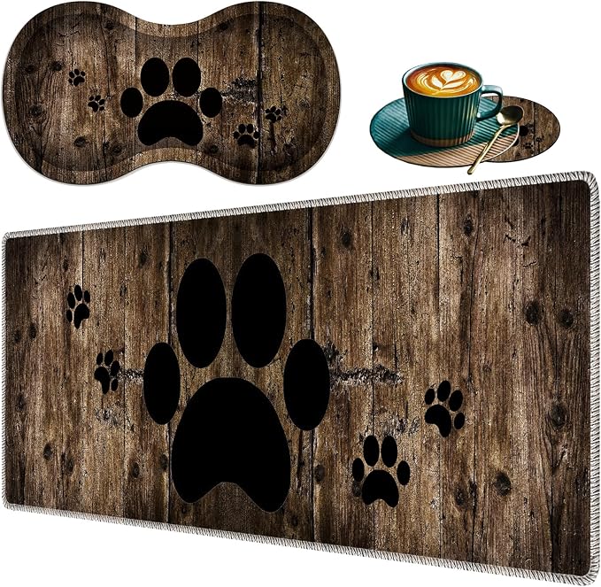Cute Dog Paw Prints
