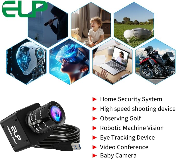 USB3.0 20Pin 3X Zoom