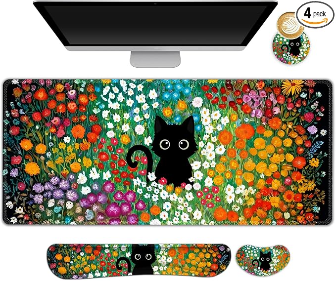 Multicolored Flower Cat
