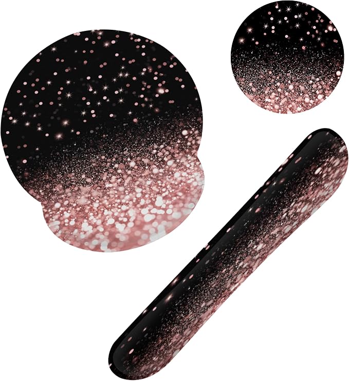Rose Gold Glitter