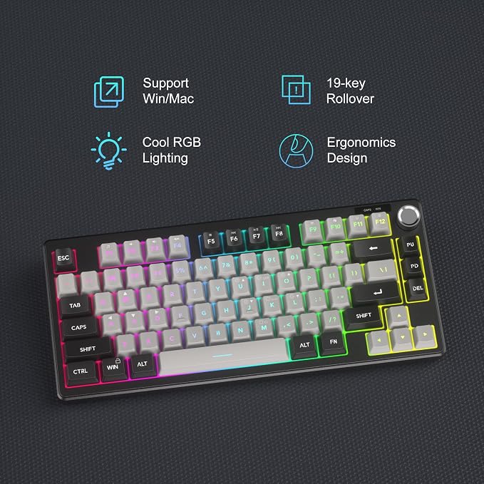 Black Gray RGB