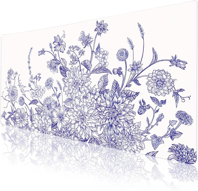 Vintage Blue Flowers