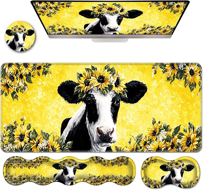 Cow With Sunflower Crown-2-24