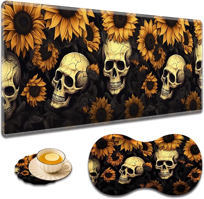 Sunflower Skull
