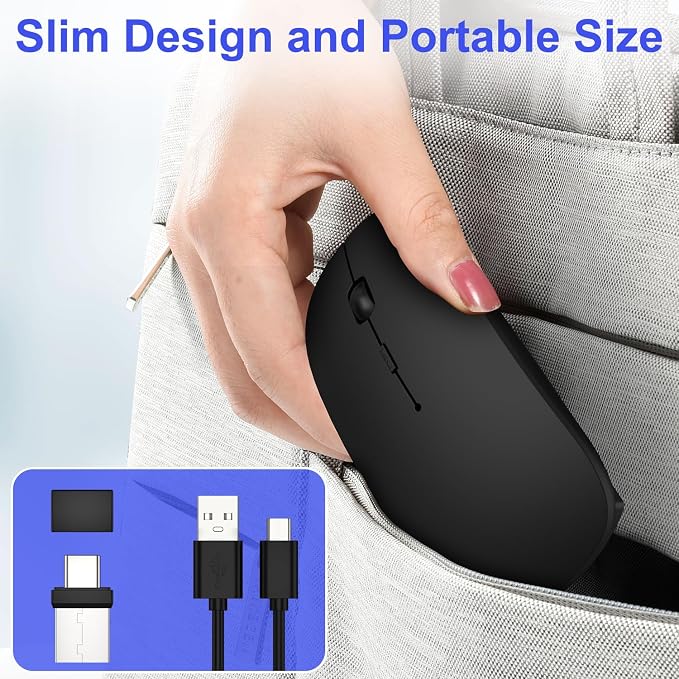 Wireless Bluetooth Mouse (Black)