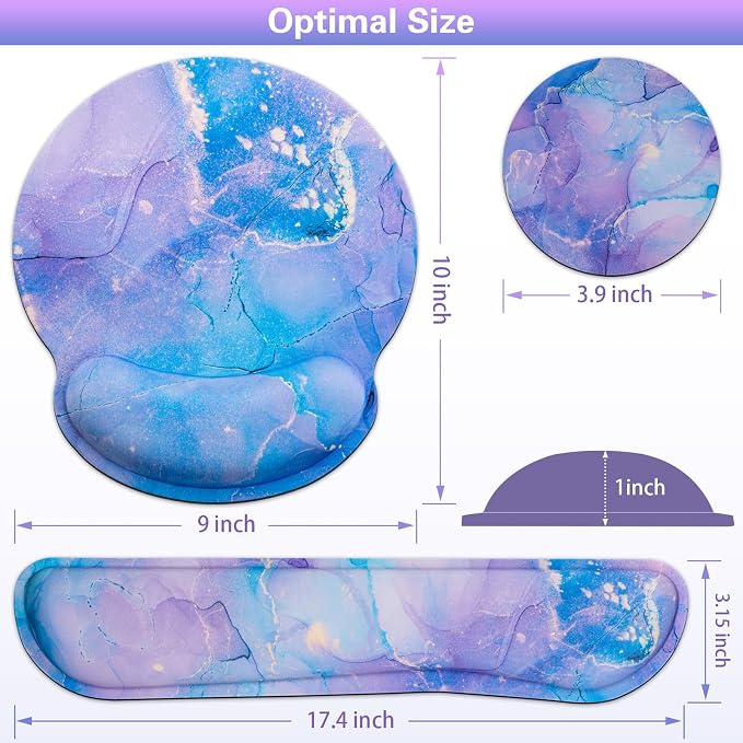 Purple Blue Marble