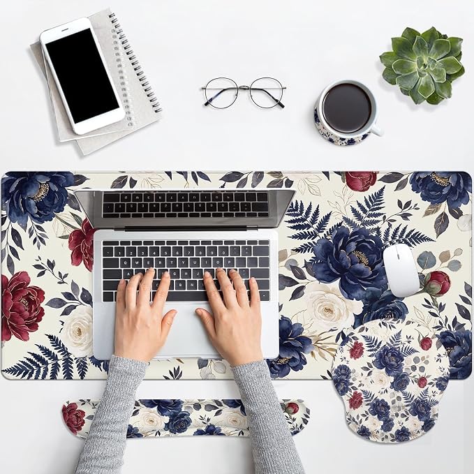 Navy Blue Floral