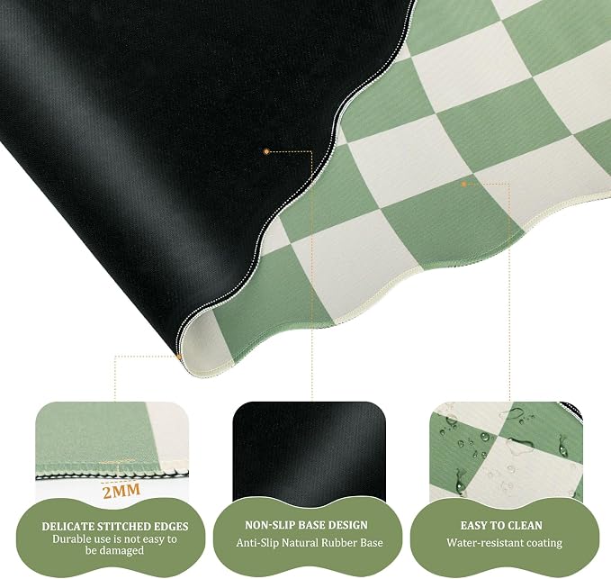 Green Checkered