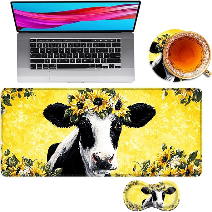 Cow With Sunflower Crown-2-24