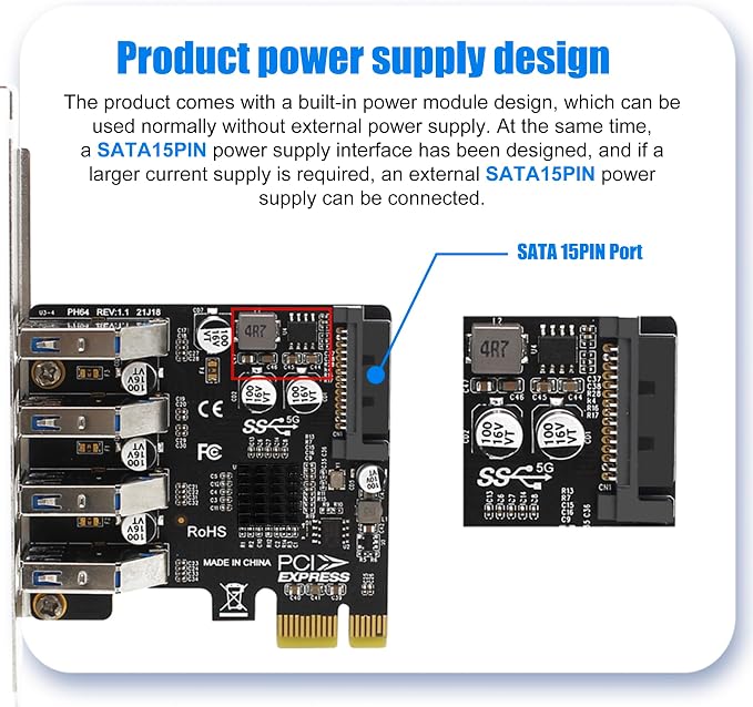 PCle-4USB