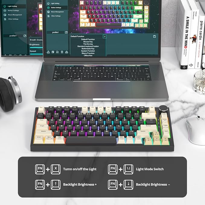 Black/GrayCreamSwitch