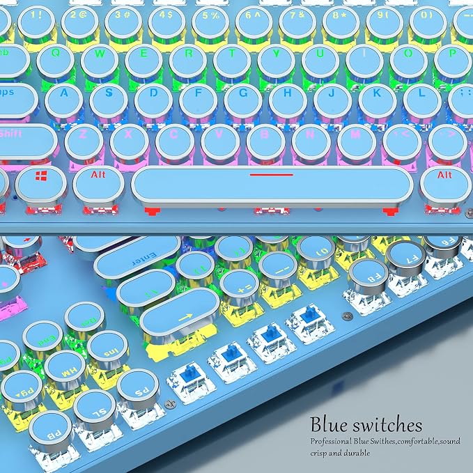 104 key blue