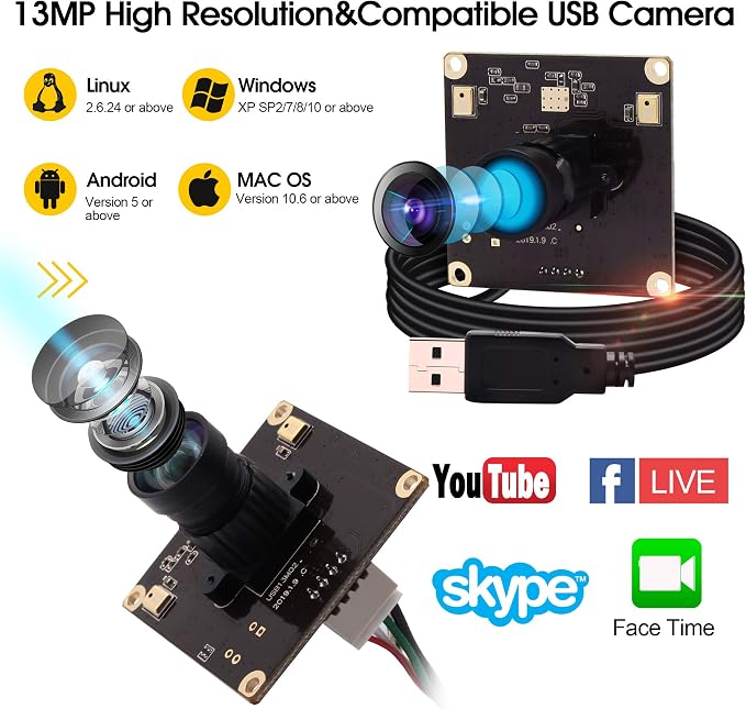 13MP Fix Lens Camera Module