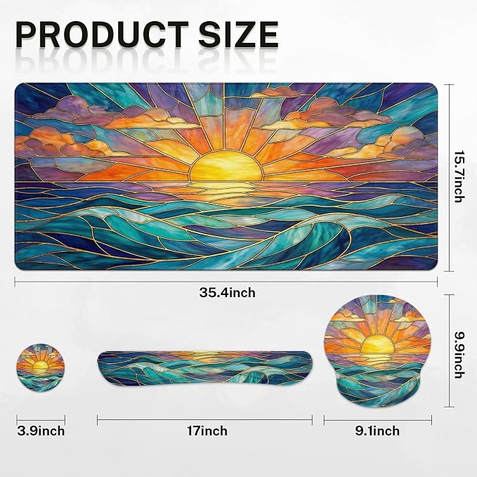 Gold Sunset Ocean
