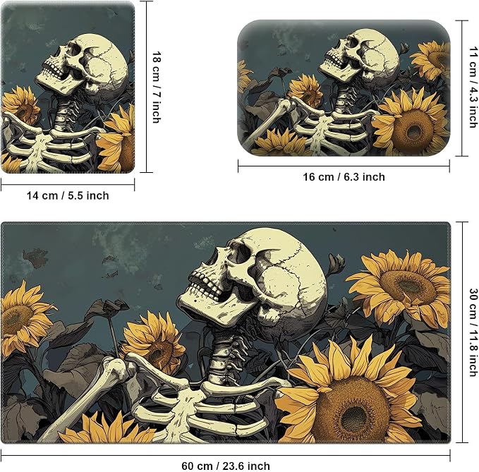 Sunflower Skull