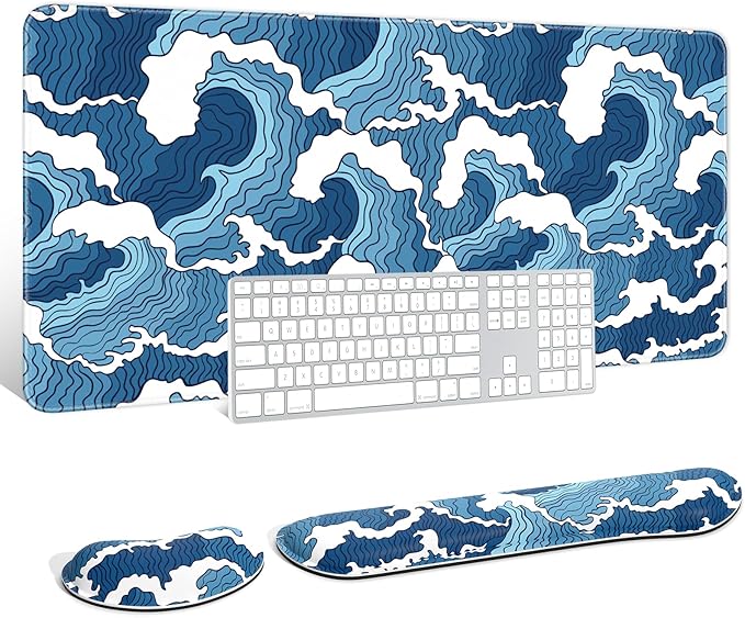 Blue Japanese Wave