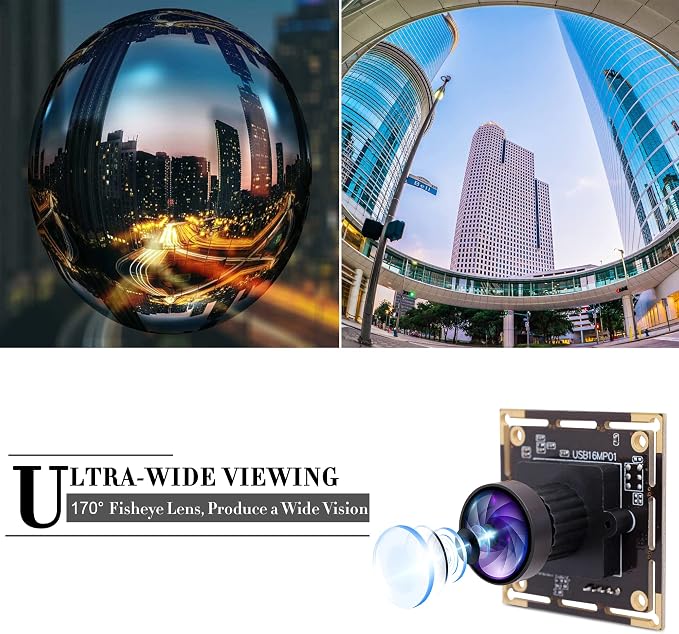170 Degree Wide Angle Lens