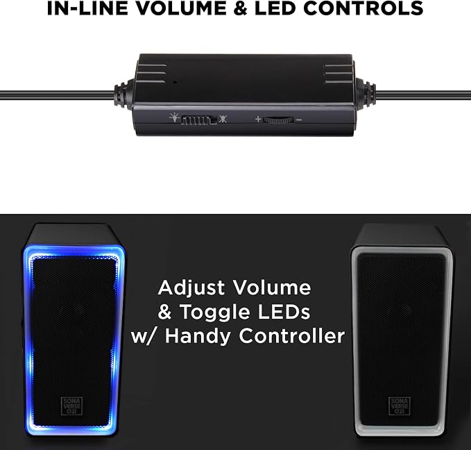 Black with LEDs