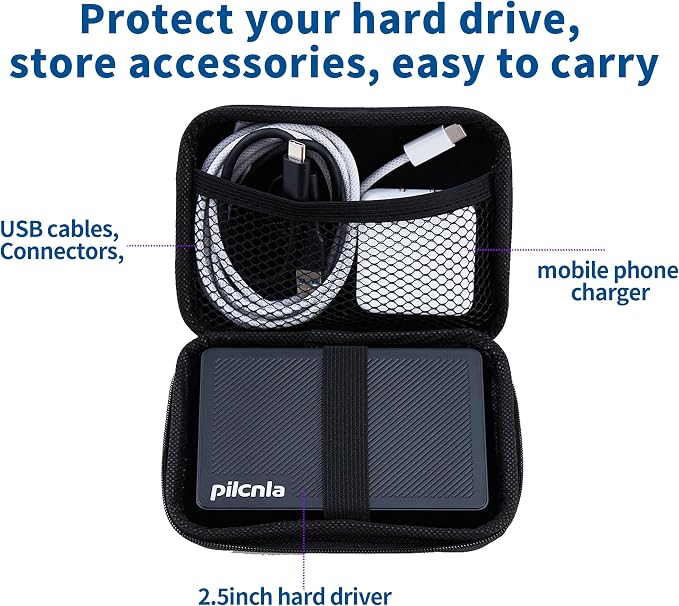 1TB Black & Case