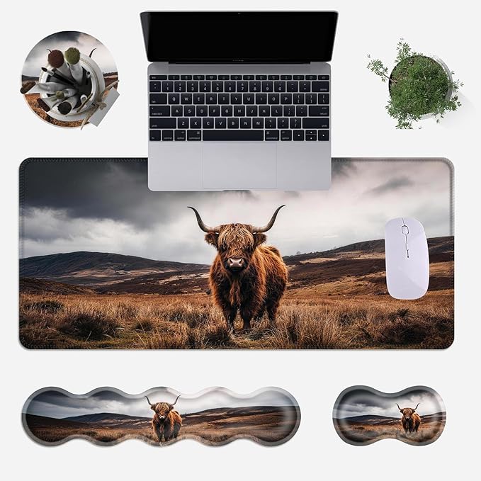 Brown Highland Cow