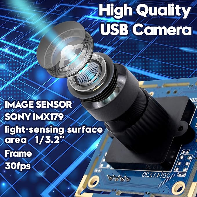 75 Degree Lens Webcam