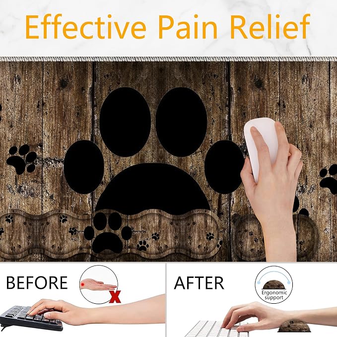 Cute Dog Paw Prints