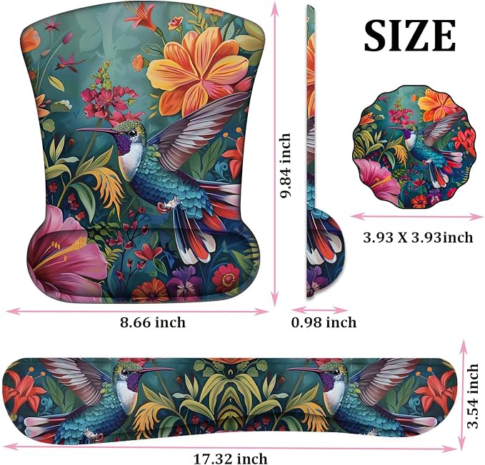 Flowers and Hummingbirds