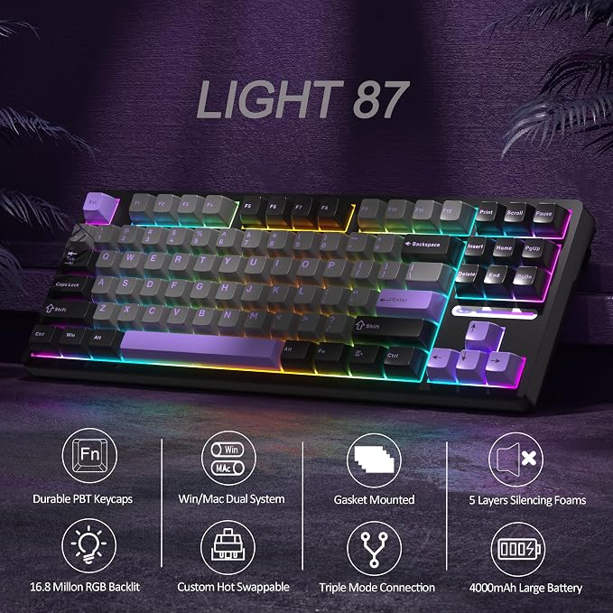 Black Purple/Blue Whale Switch