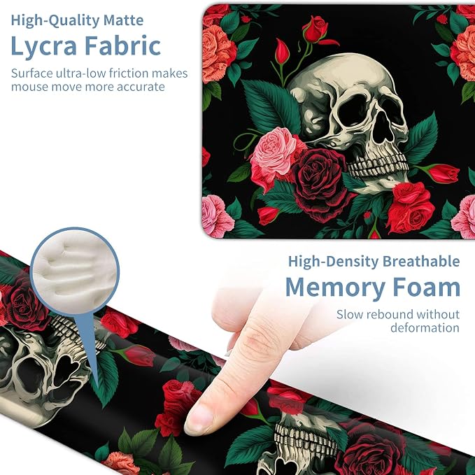Rose Flower Skull