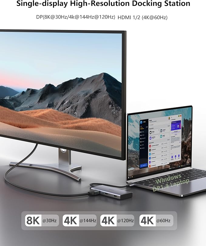 Grey 2 HDMI + 1 DisplayPort