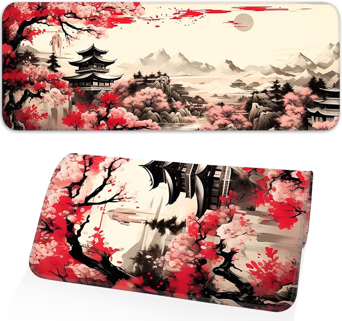 Japanese Watercolor Cherry Blossoms