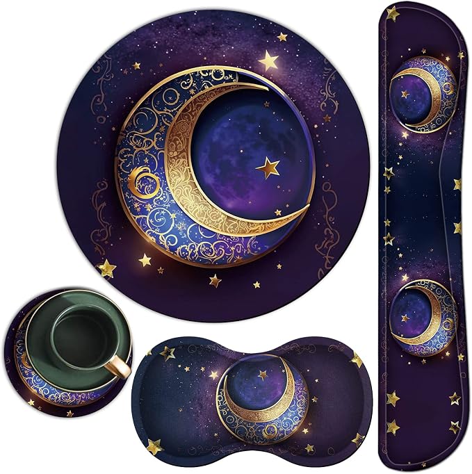 Galaxy Moon Star