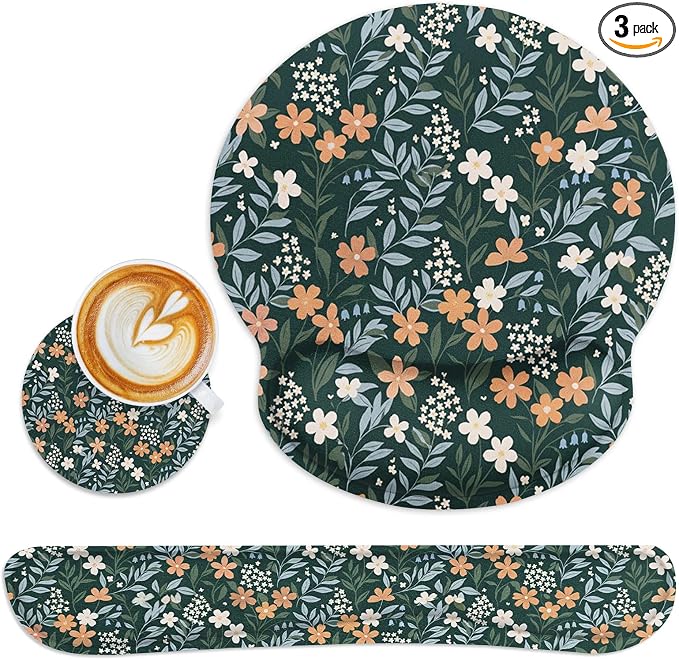 Vintage Green Floral