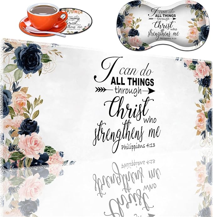 6-Bible Phil 4-13 Floral