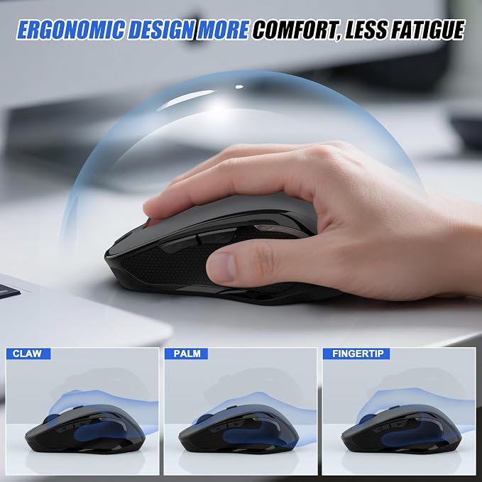Bluetooth Wireless Mouse (Grey)