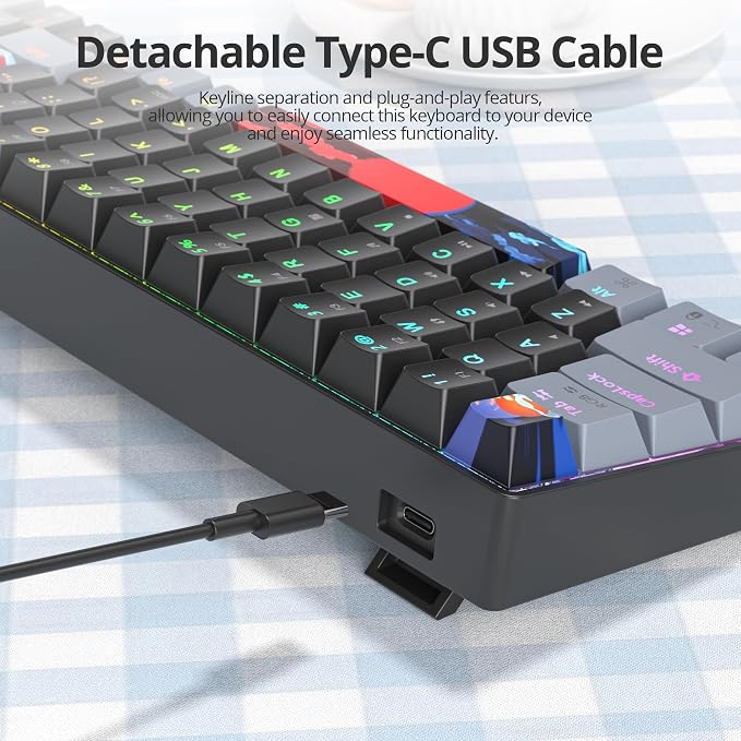 68 Dark/Red Switch