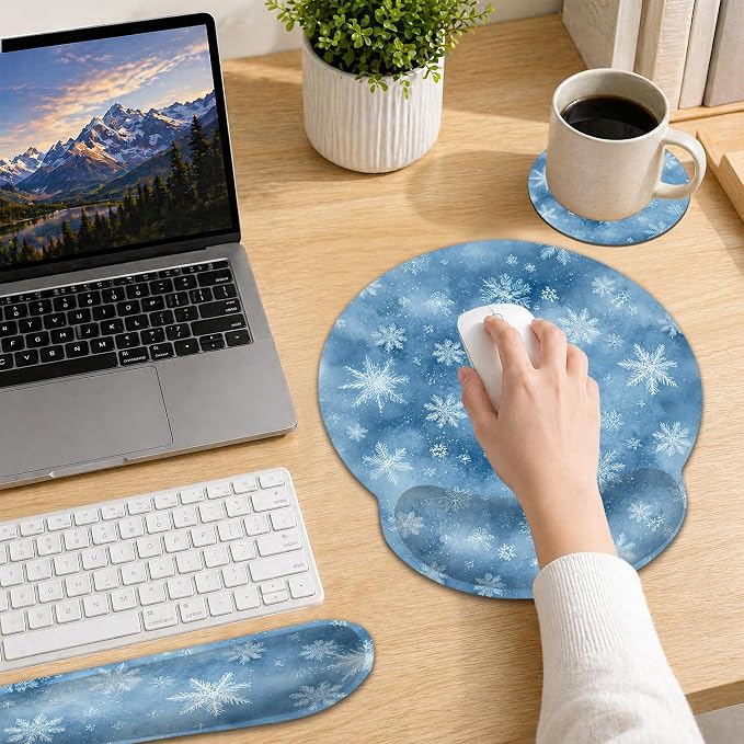 Snowflakes Winter Christmas