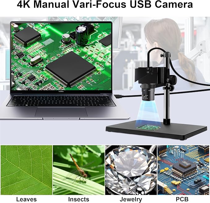 4K USB Camera 2.8-12mm Varifocal Lens