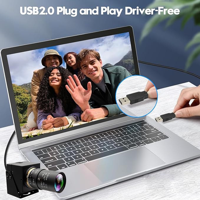 4K USB Camera 5-50mm Varifocal Lens