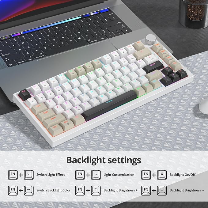 82 Black Grey/Red Switch