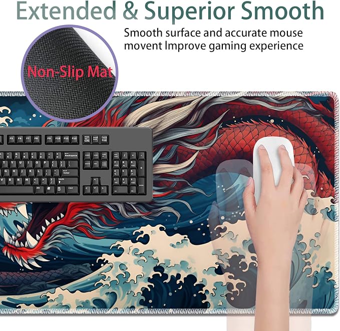 Sea Wave Red Dragon