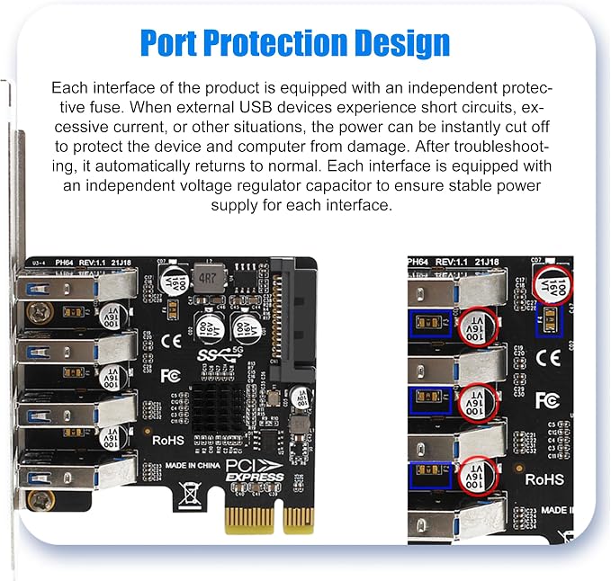 PCle-4USB