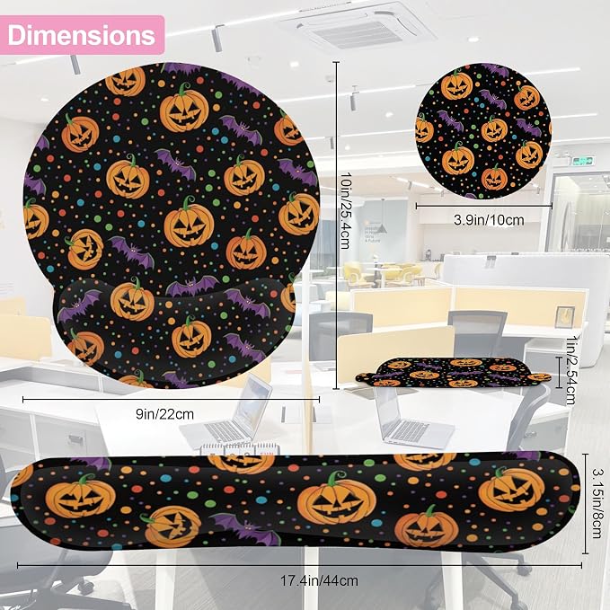 Halloween Pumpkin Bat