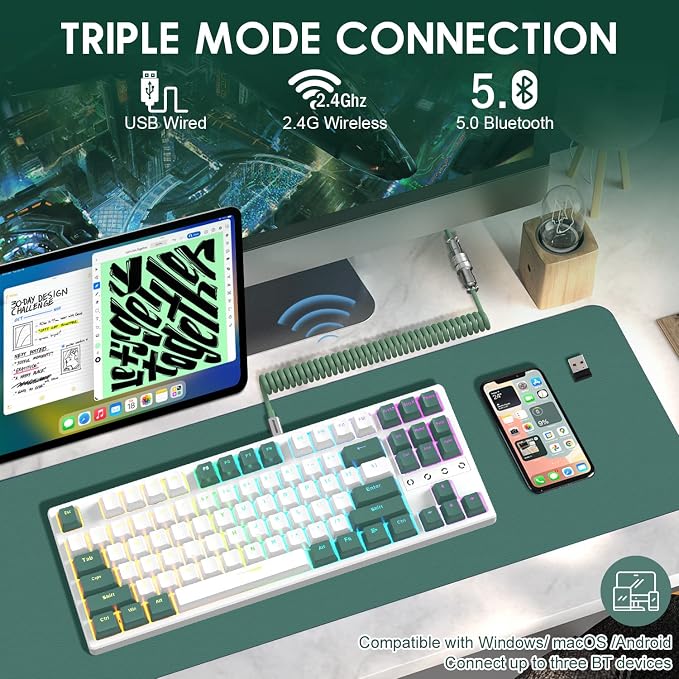 White green yellow switch